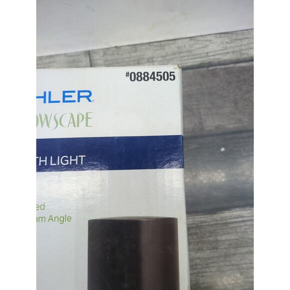 NEW Kichler Showscape 12 Volt LED path light bronze finish glass lens outdoors - Picture 7 of 8